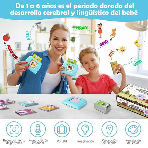 Image of LECTOR DE TARJETAS EDUCATIVAS ESPAÑOL - INGLÉS