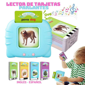 LECTOR DE TARJETAS EDUCATIVAS ESPAÑOL - INGLÉS