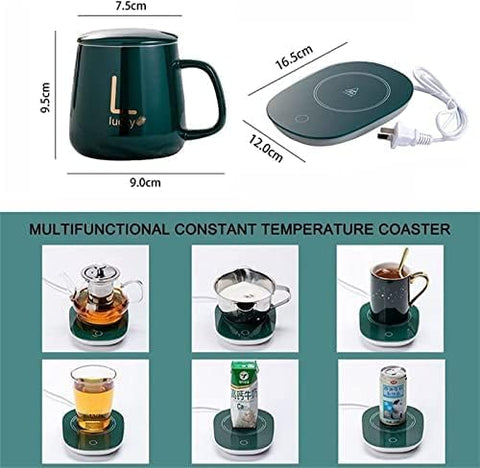 Image of KIT DE TAZA + CALENTADOR CON CONECTOR USB