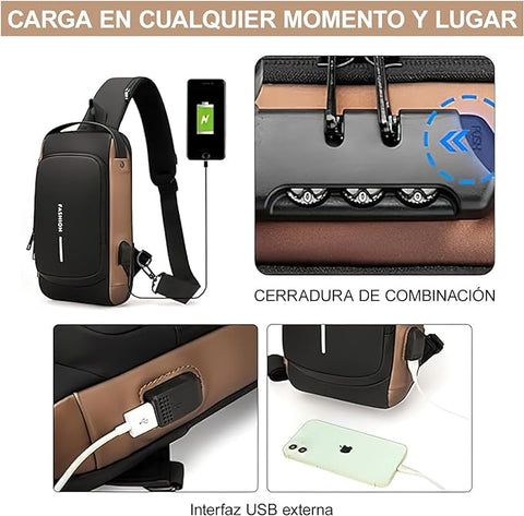 Image of MORRAL ANTIRROBO CON ENTRADA USB