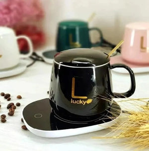 KIT DE TAZA + CALENTADOR CON CONECTOR USB