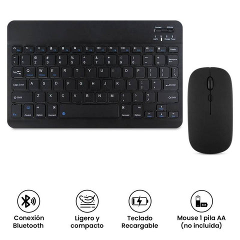 Image of MINI TECLADO Y MOUSE BLUETOOTH